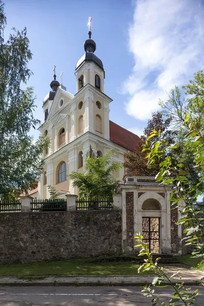立陶宛维尔纽斯2023年8月14日 特立尼纳波利斯圣三一教堂 — 图库照片