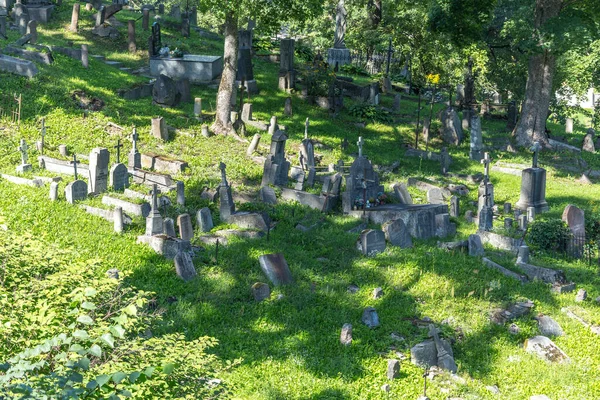 Кладбище Росса Вильнюсе Обзор — стоковое фото