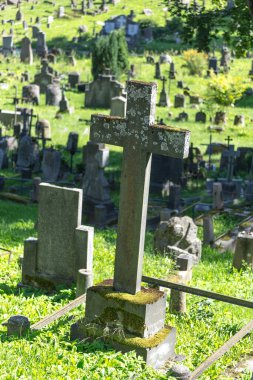 Vilnius 'taki Rossa Mezarlığı, genel bakış.