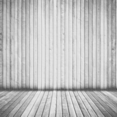 Beyaz eski ahşap ya da ahşap döşeme ve duvar yüzeyi arka planı eski, grunge ve yaratıcı projeler için mimari ve iç tasarım