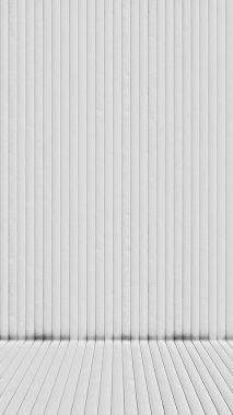 Beyaz eski ahşap ya da ahşap döşeme ve duvar yüzeyi arka planı eski, grunge ve yaratıcı projeler için mimari ve iç tasarım