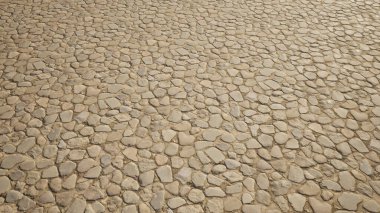 Kaya dokusu zemininin kavramsal ve kavramsal katı bej arkaplanı modern model düzeni olarak gösterilir. İnşaat, mimari, kentsel ve iç tasarım için üç boyutlu bir örnekleme metaforu 