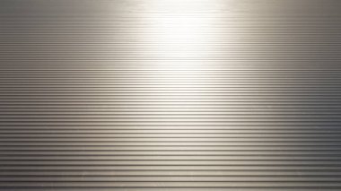 Modern model olarak alüminyum kaplama zemininin kavramsal metal arka planı. İnşaat, mimari, kentsel ve iç tasarım için üç boyutlu bir örnekleme metaforu