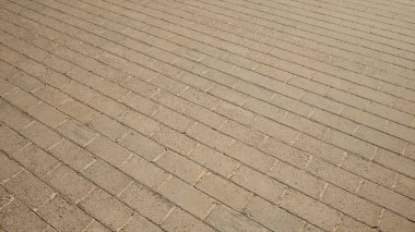 Eski model olarak çıplak tuğla desen zemininin kavramsal ya da kavramsal vintage ya da pasaklı bej arka planı. İnşaat, mimari, kentsel ve iç tasarım için üç boyutlu bir örnekleme metaforu 