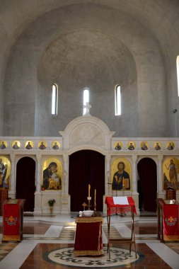 Bazilikanın iç görünümü 