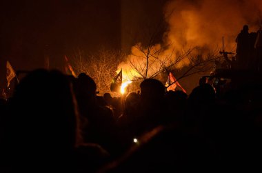 15 Mart 2025 - Belgrad, Sırbistan. Yozlaşmış sistemin tüm insanları ve kurbanları için adalet isteyen öğrenciler tarafından tarihteki en büyük toplantı.. 