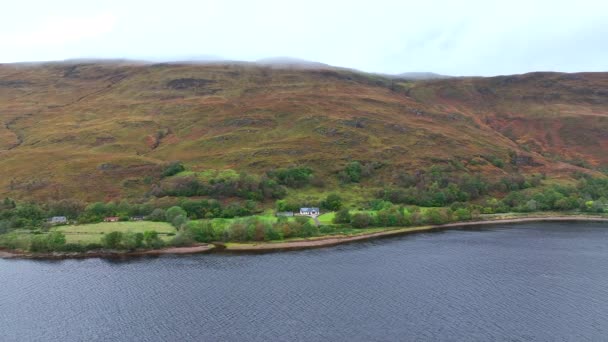 Loch Linnhe Partjai Tájai Fort William Skóciában — Stock videók