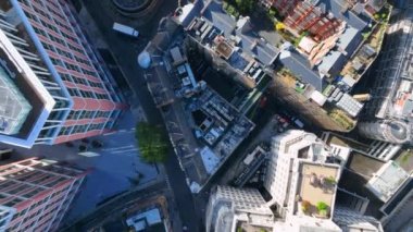 Londra sokaklarının kuş bakışı görüntüsü