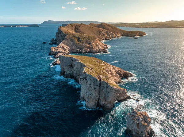 stock image Small Island Off the Shore of Ibiza in the Summer