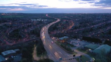 Timelapse of Vehicles on a Freeway During Rush Hour