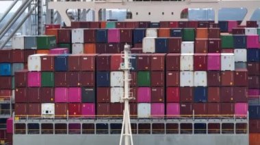 Port of Southampton - January 2023 - Containers Loading Unloading From a Ship