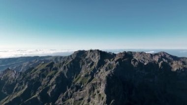 Askeri Radar İstasyonu Dağ Havacılık Manzarası