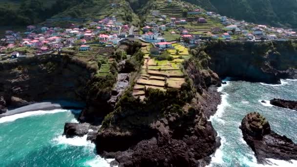 Município Seixal Bela Ilha Madeira — Vídeo de Stock