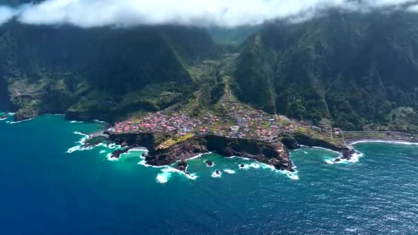 Die Gemeinde Seixal Auf Der Wunderschönen Insel Madeira — Stockvideo