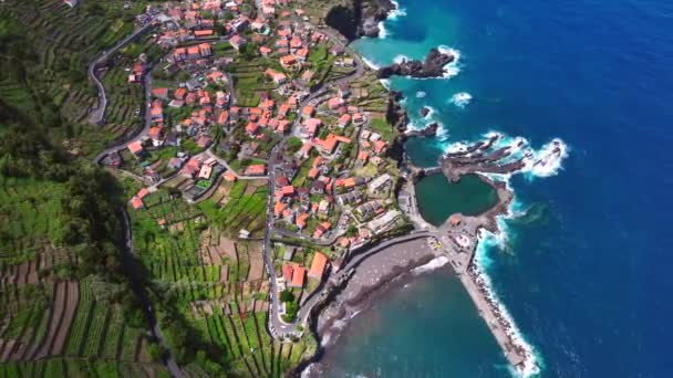 Die Gemeinde Seixal Auf Der Wunderschönen Insel Madeira — Stockvideo