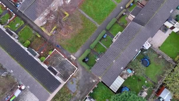 Birmingham Talot Neuvoston Estate Aerial View — kuvapankkivideo