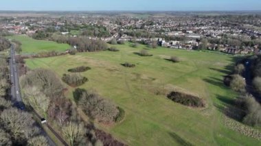 Hertfordshire 'da Harpenden Common Birleşik Krallık Hava Görüntüsü
