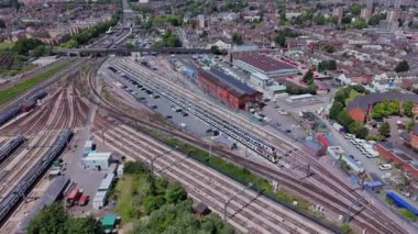 Birleşik Krallık Havacılık Görünümü 'nde Tren Yanları ve Deposu