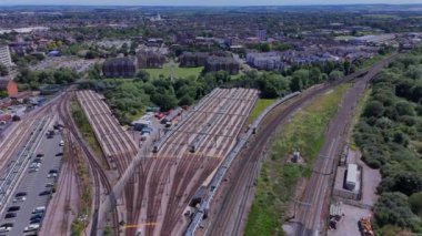 Birleşik Krallık Havacılık Görünümü 'nde Tren Yanları ve Deposu