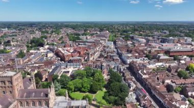 St. Albans Yazın Güzel Katedrali