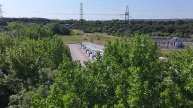 Pil Enerjisi Depolama Sistemi Hava Görünümü