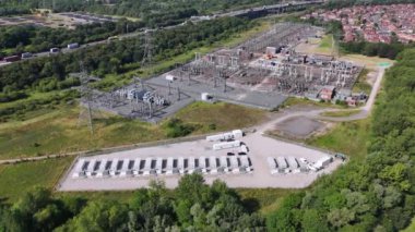 Pil Enerjisi Depolama Sistemi Hava Görünümü