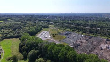 Pil Enerjisi Depolama Sistemi Hava Görünümü