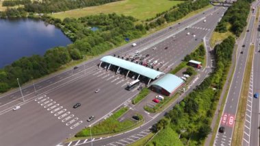 M6 Otoyol Havacılık Görünümünde Gişeler