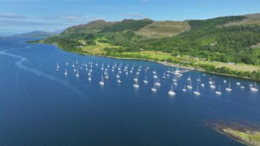 Yaz boyunca İskoçya 'daki Yat Cenneti