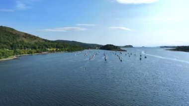 Yaz boyunca İskoçya 'daki Yat Cenneti