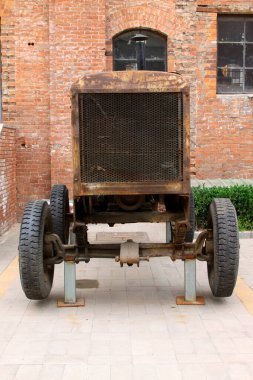 nostalgic workshop and old tractor, china