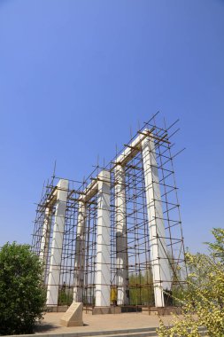 İnşaatta Şehir Heykeli