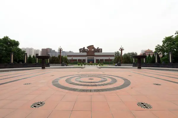 Shijiazhuang Mayo 2017 Monumento Guerra Revolucionaria Del Norte China Shijiazhuang — Foto de Stock