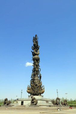 Fotoğrafın Phoenix heykelciliği