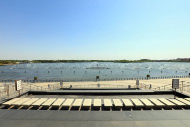 Park fıskiyesi fotoğraf çekme kolaylığı