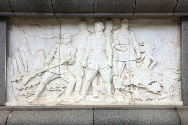 Shijiazhuang, 5 Mayıs 2017: Bir anıt salonu, Shijiazhuang, Hebei, Çin