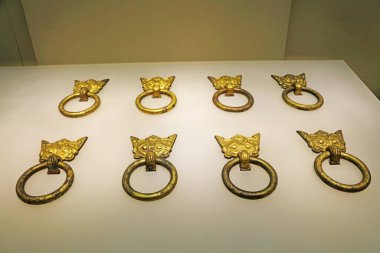 Antik Çin Altın ve Bakır Kapı Çanları