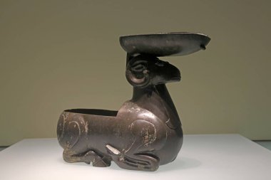 Antik Çin bronz kapları, ortaya çıkarılmış kültürel kalıntılar.