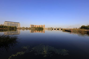 River park scenery in China