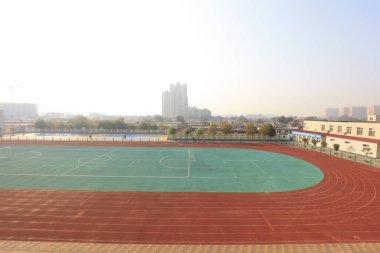 School playground in China