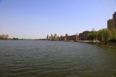 Liman Kenti Sahnesi, Tangshan, Çin