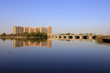 River park scenery in China