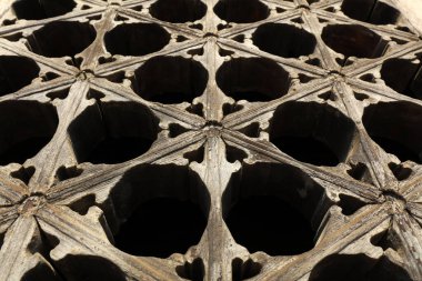 Chinese traditional wood-based carved window lattic