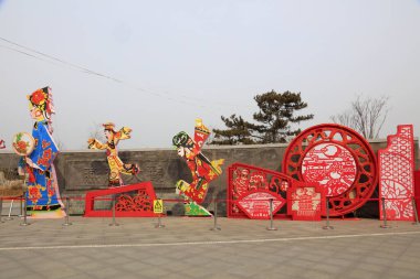 Kağıt kesikli stil Lanter