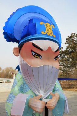 Çinli oper figürlerinin feneri