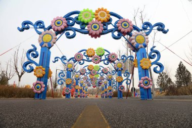 Çiçek modelleme aracı fotoğrafın yakın plan görüntüsü