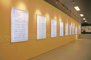 Duvarda Çince yorumlar