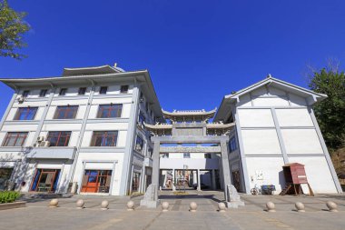 Luannan İlçesi - 3 Mayıs 2018: Çin mimarisini Hebei Eyaleti, Çin 'de, Luannan İlçesi, Çin' de, Çin 'de,