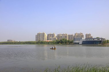 Rıhtım kenti manzarası, Çin