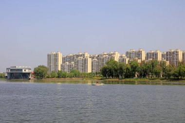 Rıhtım kenti manzarası, Çin